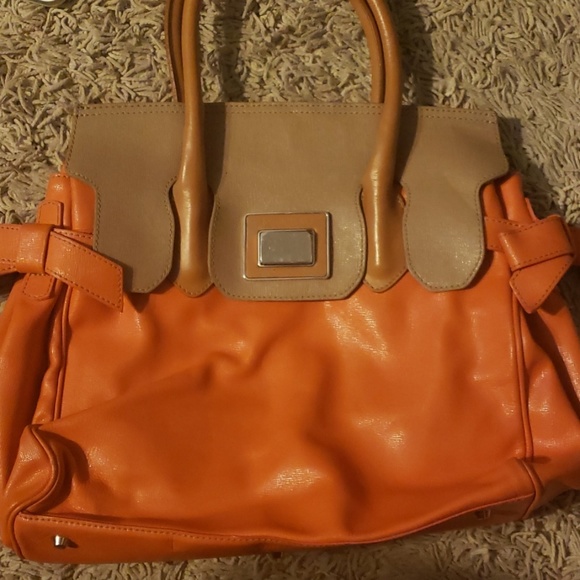 COPY - Roberta Gandolfi Orange purse - Picture 6 of 8
